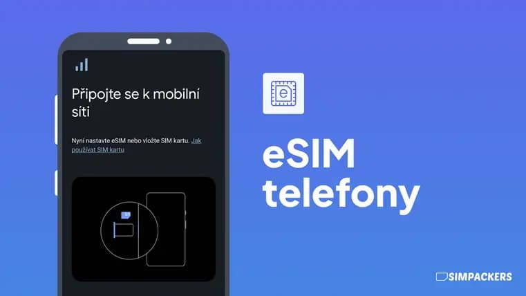 eSIM telefony