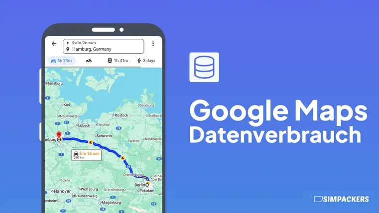 Google Maps Datenverbrauch