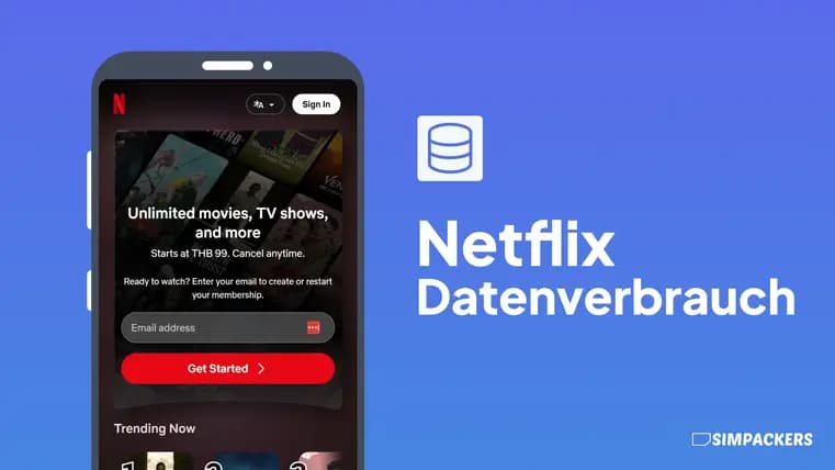 Netflix Datenverbrauch