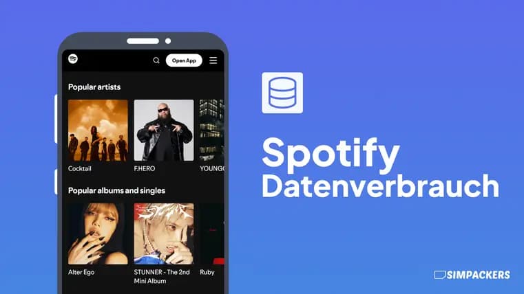Spotify Datenverbrauch