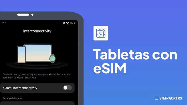 Tabletas con eSIM